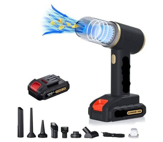 Universalus dulkių siurblys automobiliui ir kitoms patalpoms belaidis